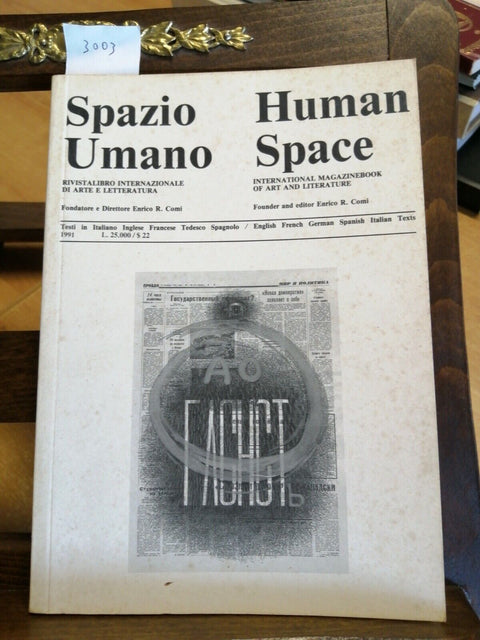 Spazio Umano/Human Space Portfolio 1991 Boetti Pollock Warhol Lichtenstein