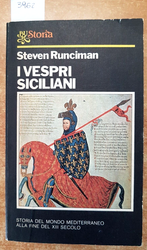 Steven Runciman - I VESPRI SICILIANI - Bur 1976 Medioevo SICILIA PALERMO (3