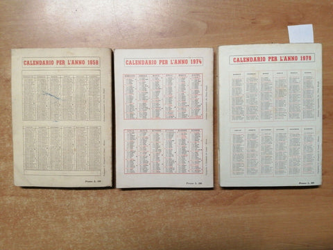 LOTTO 3 LIBRI Catalogo generale enciclopedico delle edizioni Hoepli 1958 (2