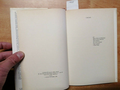 Jorge Amado - Cacao - Mondadori Omnibus - 1984 - 1ED. rilegato - (1408