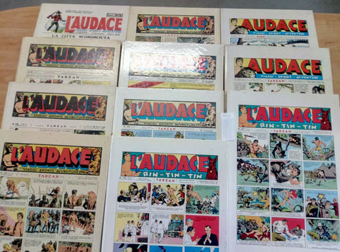 L'AUDACE LOTARIO VECCHI - COMIC ART volumi disponibili 1,2,3,4,5,6,7,8,13