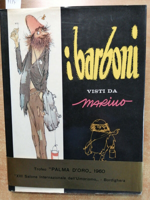 I BARBONI VISTI DA MARINO 1960 EDITRICE PICCOLI MILANO satira umorismo (729