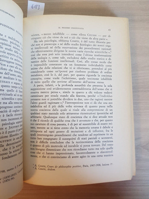 Le origini della psicologia contemporanea - Lazzeroni - Giunti - 1972 (6193