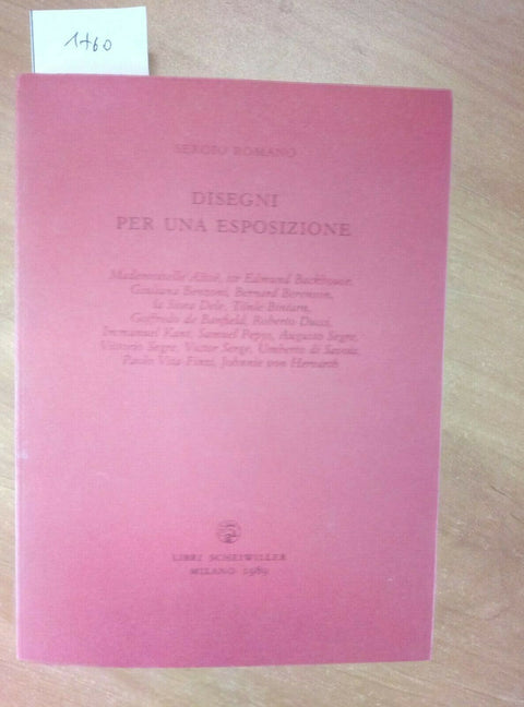 SERGIO ROMANO DISEGNI PER UNA ESPOSIZIONE 1989 SCHEIWILLER (1760) NUME