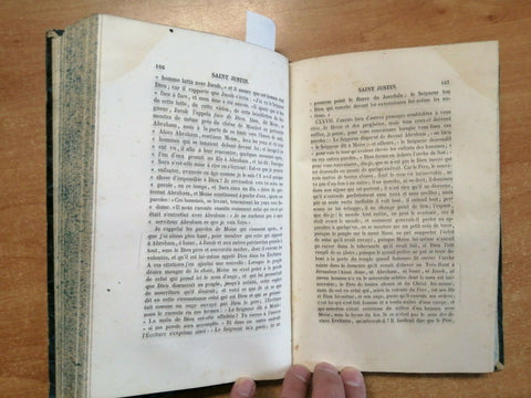 LES PERES DE L'EGLISE TRADUITS EN FRANCAIS PAR DE GENOUDE 1838 CHEZ SAPIA