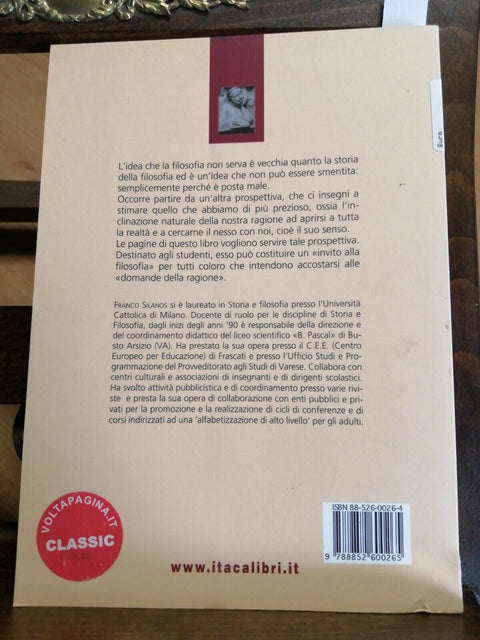 Invito alla filosofia. Le domande della ragione - Franco Silanos - Itaca (5