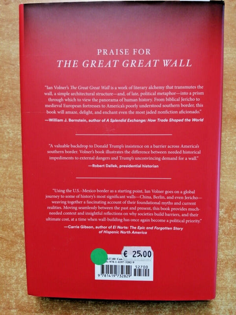 THE GREAT GREAT WALL along the borders of history from China to Mexico (397