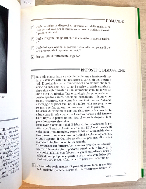 CASI CLINICI REUMATOLOGIA - MANUEL SERRANO MARTINEZ - 40 casi 1994 MASSON (