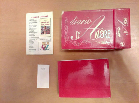 DIARIO D'AMORE - LA SPIGA 1993 SECRET BOOK (1999) idea regalo per gli