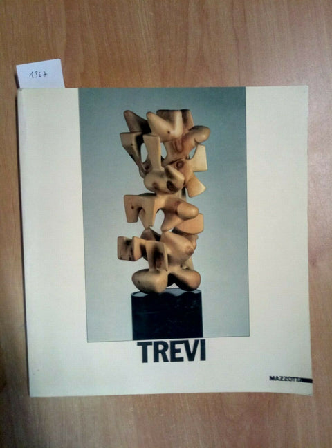 CLAUDIO TREVI SCULTURA E GRAFICA 1950/1986 MAZZOTTA CATALOGO (1567)