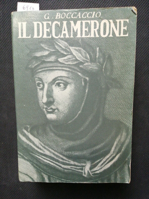 GIOVANNI BOCCACCIO - IL DECAMERONE 1972 LUCCHI 732 pagine, note di Giavardi