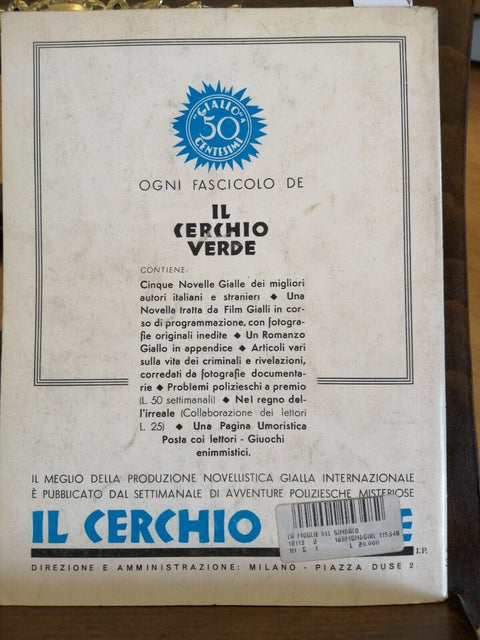 A.K. GREEN - LA MOGLIE DEL SINDACO - GIALLI ECONOMICI MONDADORI 1988 (4379