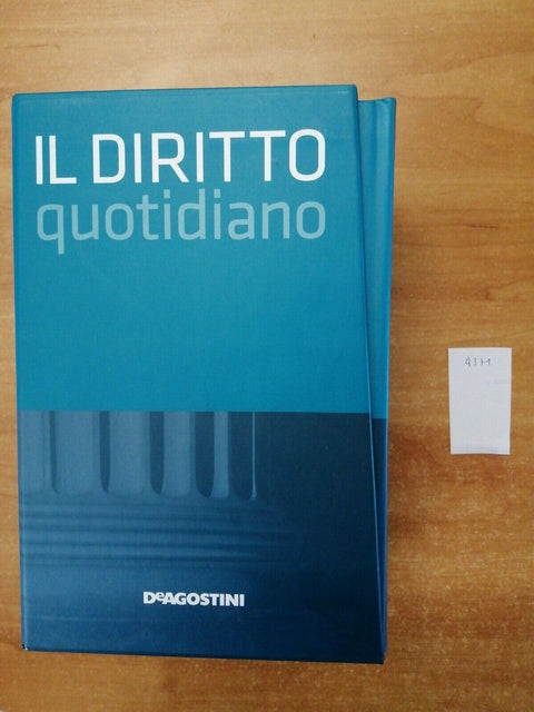 IL DIRITTO QUOTIDIANO - 3 VOLUMI + COFANETTO - 2006 - DE AGOSTINI - (4371