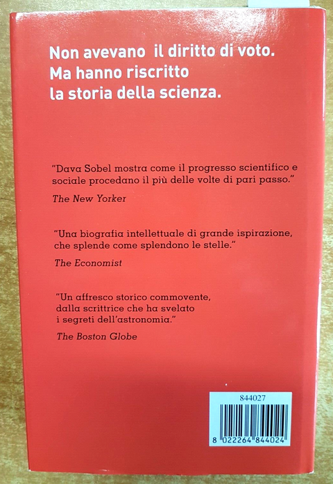 DAVA SOBEL Le stelle dimenticate 2017 MONDOLIBRI storie delle scienziate (2