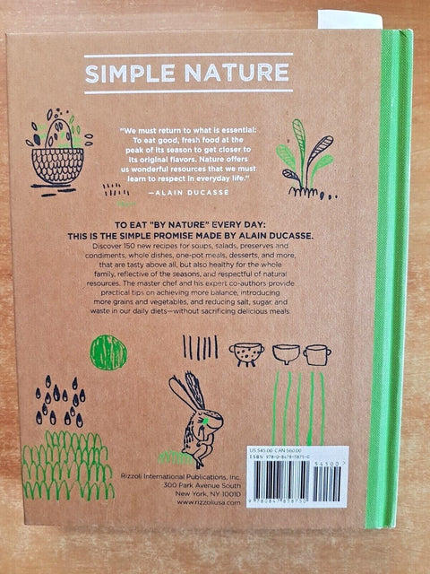 ALAIN DUCASSE - SIMPLE NATURE 150 new recipes for fresh healthy dishes (306