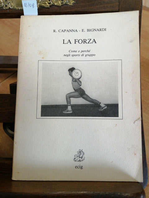 LA FORZA COME E PERCHE' NEGLI SPORTS DI GRUPPO 1985 CAPANNA BIGNARDI (4370