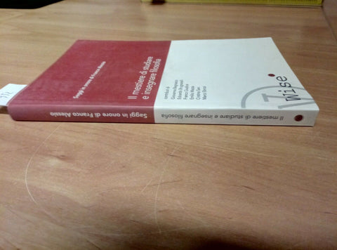 IL MESTIERE DI STUDIARE E INSEGNARE FILOSOFIA - FRANCO ALESSIO 2000 WISE (9