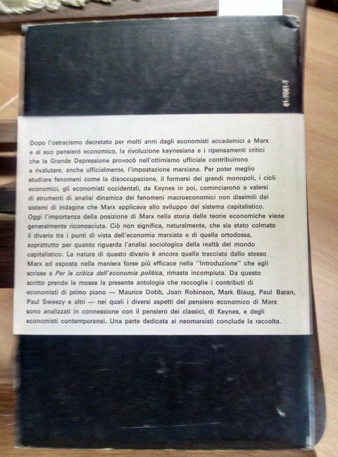 MARX, KEYNES E I NEOMARXISTI - A CURA DI HOROWITZ 1971 BORINGHIERI(3206