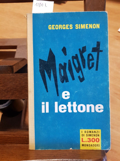 GEORGES SIMENON - MAIGRET E IL LETTONE 1962 MONDADORI 1ED. I ROMANZI DI (1