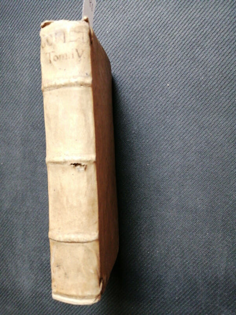 MANUALE THOMISTARUM SEU BREVIS THEOLOGIAE 1704 Baptista Gonet - tomo 4 (37