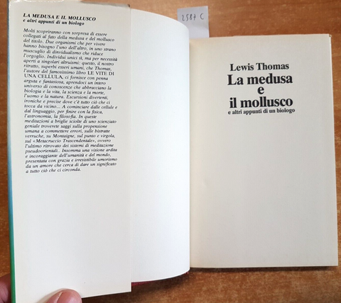 LA MEDUSA E IL MOLLUSCO e altri appunti di un biologo 1982 LEWIS THOMAS (25