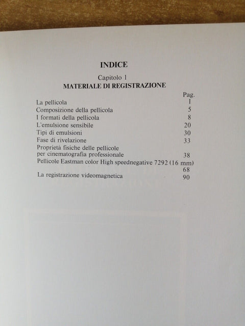 LOTTO 4 VOLUMI Operatore cinematografico e televisivo 1989 S.F.A. n3/4/5/8_7164