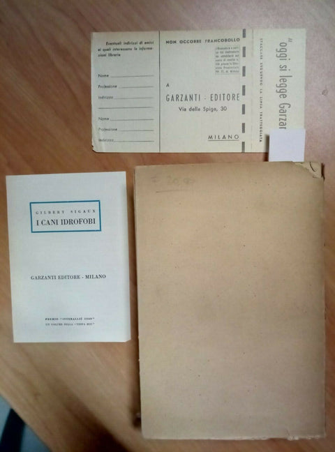 LUCIFERO CON UN LIBRO - JOHN HORNE BURNS - 1950 GARZANTI - 1 EDIZIONE (103