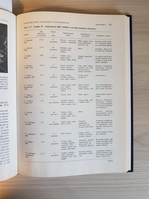 LE AFFEZIONI LINFATICHE ED EPATOSPLENICHE FOCALI - FRANCHI - AMBROSIANA (56