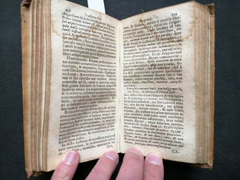 MANUALE THOMISTARUM SEU BREVIS THEOLOGIAE 1704 Baptista Gonet - tomo 4 (37