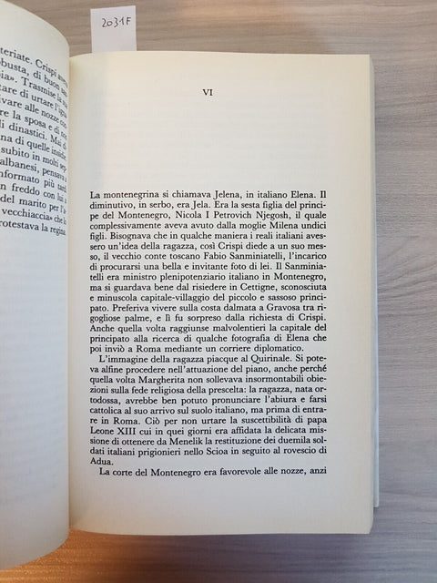 VITTORIO EMANUELE III L'ASTUZIA DI UN RE - 1ed. - SPINOSA 1990 MONDADORI