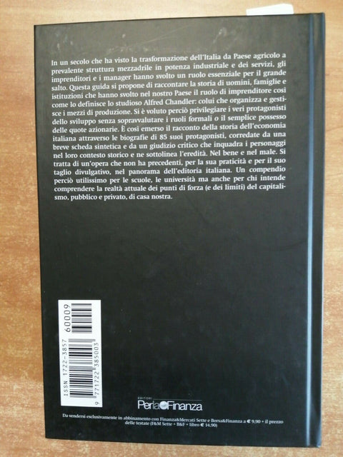 I GRANDI MANAGER ITALIANI - BANCA INTESA PERLA FINANZA 2006 CASI ECCELLENTI