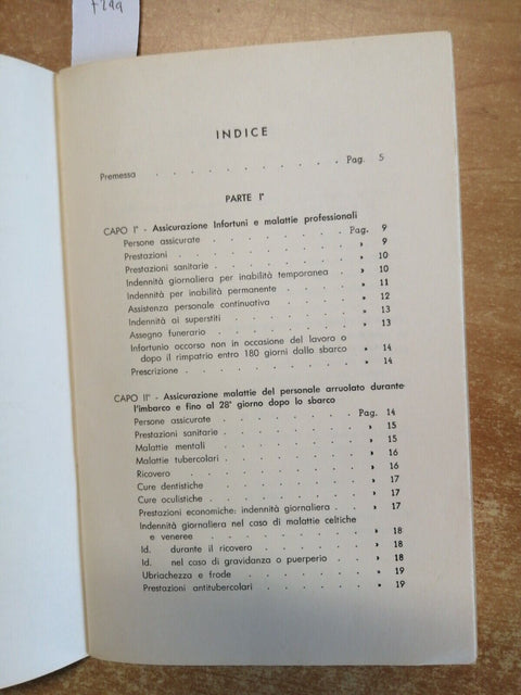 Guida pratica ad uso degli arruolati 1966 HUGO TRUMPY Genova MARITTIMI NAVI