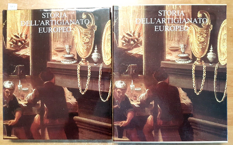 STORIA DELL'ARTIGIANATO EUROPEO - 1983 - BNL - con cofanetto - ILLUSTRATO