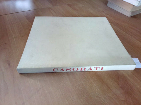 CASORATI OPERE GRAFICHE SCULTURE SCENOGRAFIE 1968 CATALOGO ALFIERI LACROIX /1638