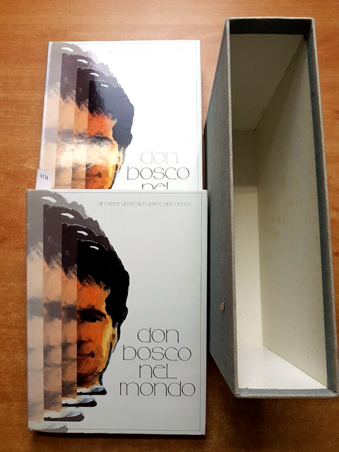 DON BOSCO NEL MONDO 2 volumi + cofanetto 1988 - Marco Bongioanni - (7534