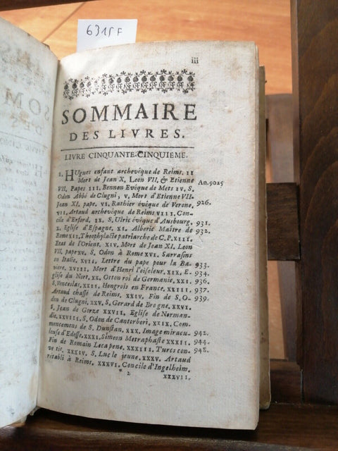 HISTOIRE ECCLESIASTIQUE PAR L'ABBE' FLEURY 1742 TOME DOUZIEME - MONTALANT