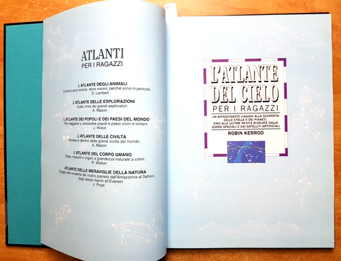 L'ATLANTE DEL CIELO PER I RAGAZZI - ROBEIN KERROD - 2000 - SAN PAOLO - (48