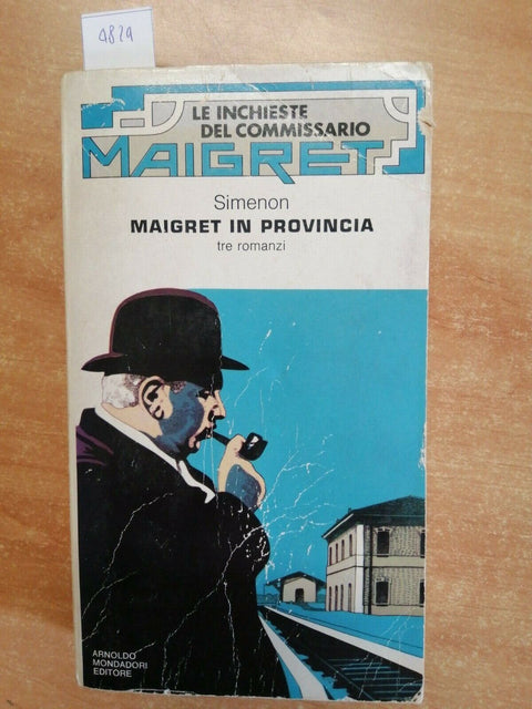 GEORGES SIMENON - MAIGRET IN PROVINCIA - 3 ROMANZI MONDADORI - 1980 - (4824