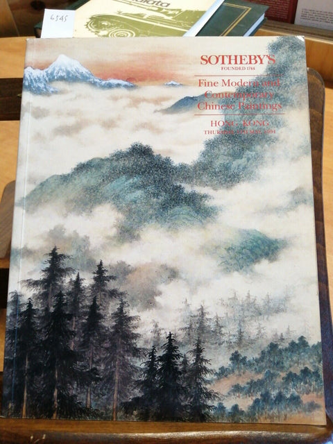 SOTHEBY'S FINE MODERN AND CONTEMPORARY CHINESE PAINTINGS 1994 CATALOGO (65