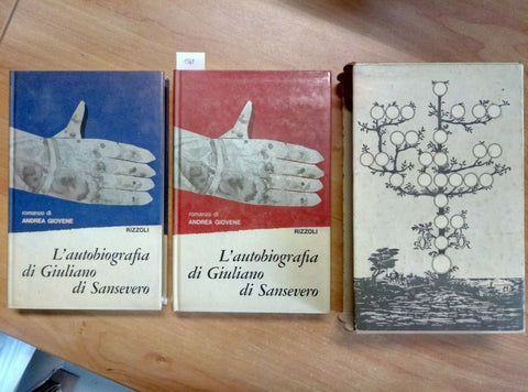 ANDREA GIOVENE - L'AUTOBIOGRAFIA DI GIULIANO DI SANSEVERO 1966 RIZZOLI 1ED.156