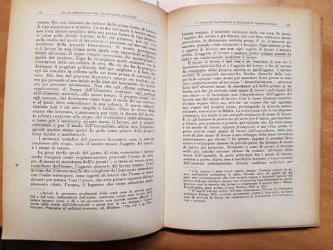 KARL MARX - IL CAPITALE CRITICA DELL'ECONOMIA POLITICA 1953/54 RINASCITA (