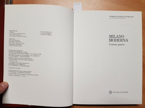 MILANO MODERNA - VOL. 4 - DELLA PERUTA - 1993 FRANCO SELLINO (3892)