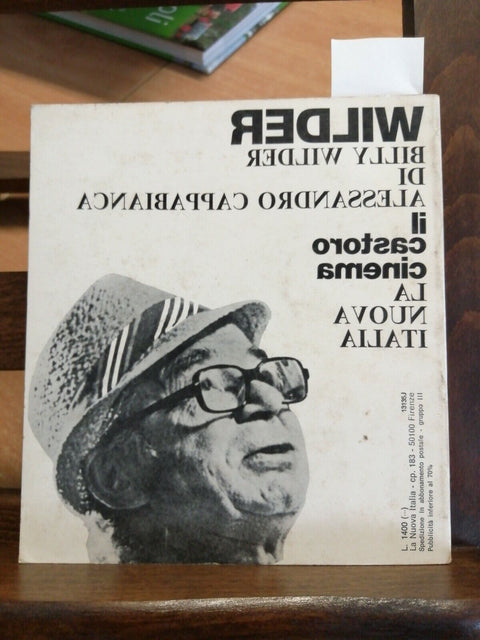 BILLY WILDER - ALESSANDRO CAPPABIANCA 1976 IL CASTORO LA NUOVA ITALIA (1599