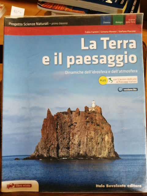 LA TERRA E IL PAESAGGIO PLUS VERS. BLU - FANTINI 9788808130792 ZANICHELLI (