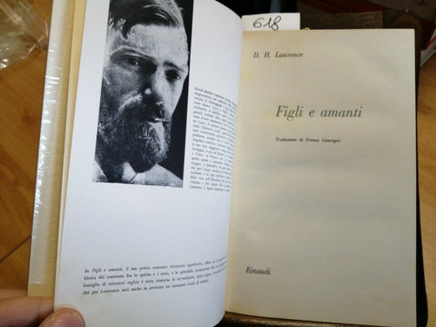 D.H. LAWRENCE - FIGLI E AMANTI - 30 NOVEMBRE 1948 - EINAUDI (618)