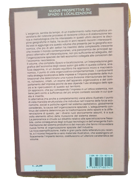 Nuove prospettive su spazio e localizzazione - Dicken, LIoyd FRANCOANGELI (