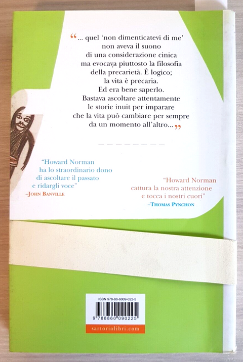 Affinch ti ricordi di me - Howard Norman 2007 Sartorio AMICIZIA ARTICO (45