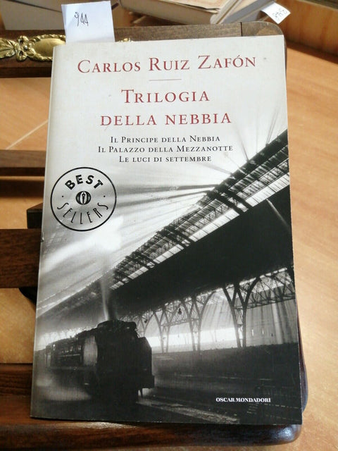 CARLOS RUIZ ZAFON TRILOGIA DELLA NEBBIA 2013 MONDADORI(944)PRINCIPE PA