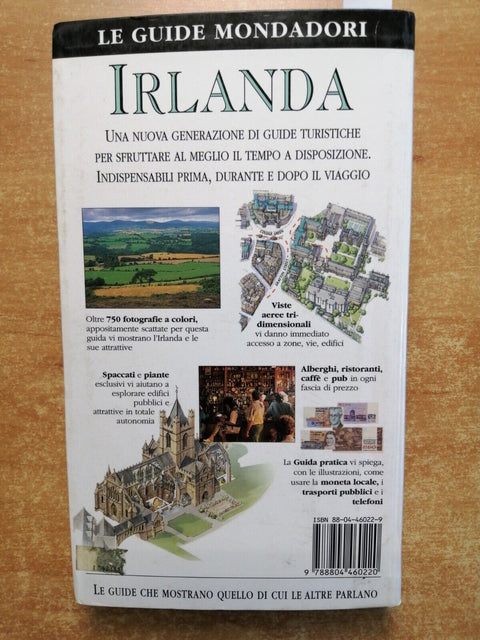 IRLANDA - le guide Mondadori - 1999 illustrazioni in 3D - Dublino Midlands(