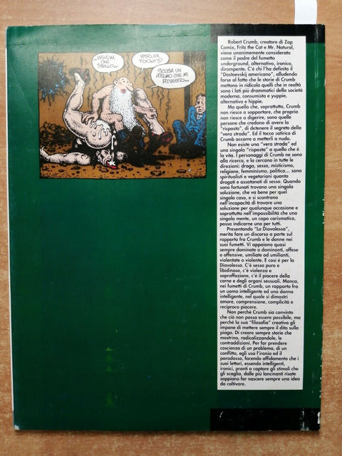 LA DIAVOLESSA di ROBERT CRUMB gli albi di blue 6 BLUE PRESS V.M.18 - 1994 (